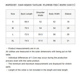 SOPHNET. 25S/S SIMON TAYLOR: FLOWER TEE [ SOPH-250072 ]