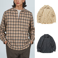 SOPHNET. 24S/S WOOL TWILL PULLOVER SHIRT [ SOPH-240015 ] cotwo
