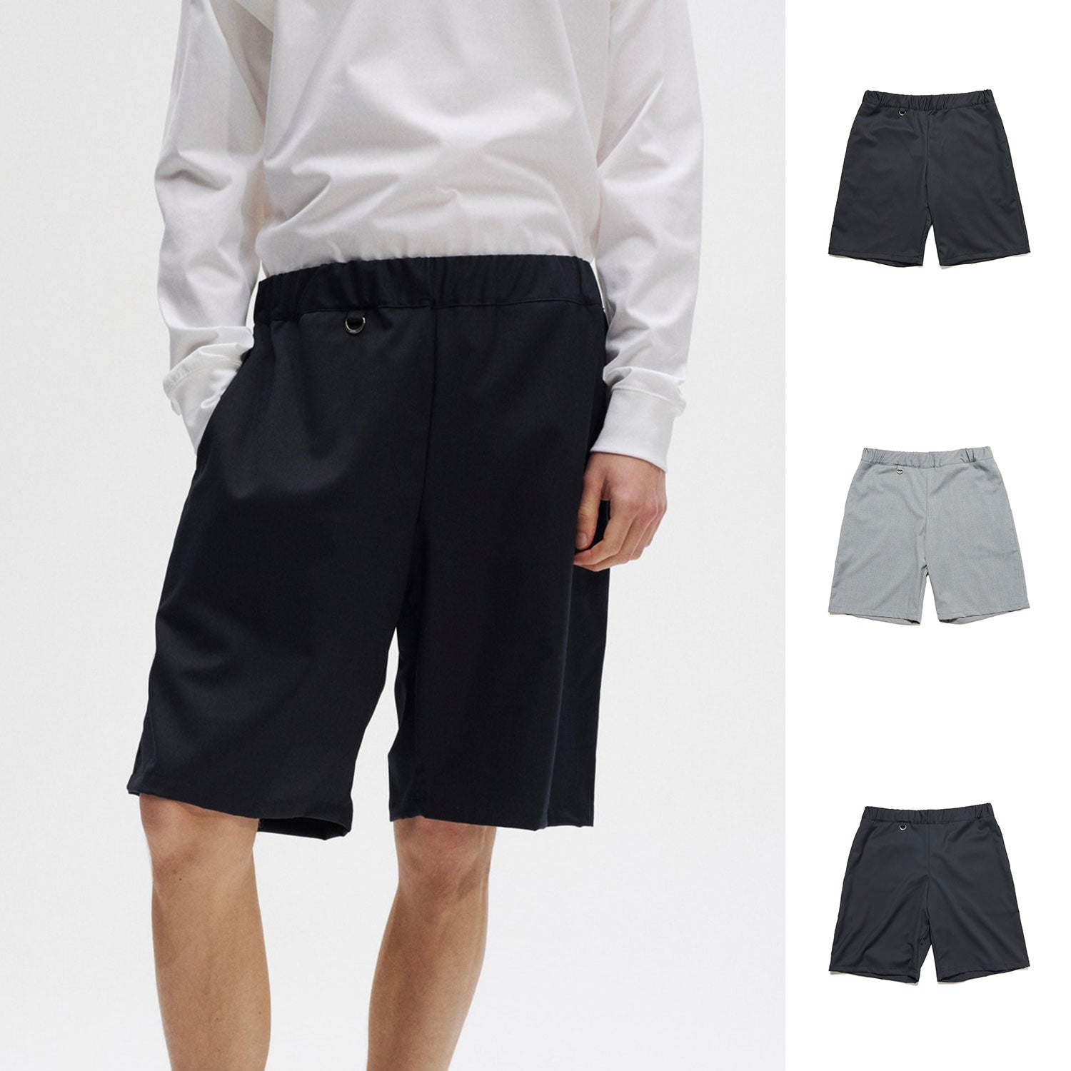 SOPHNET. / SOPHNET. | SILVERWOOL RIBBED 2 TUCK PANT Wool