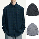 SOPHNET. 26S/S TROPICAL CHECK RELAX-FIT SHIRT [ SPNT-260028 ] cotwo