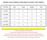 SOPHNET. 26S/S TROPICAL CHECK RELAX-FIT SHIRT [ SPNT-260028 ]