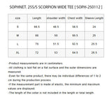 SOPHNET. 25S/S SCORPION WIDE TEE [ SOPH-250112 ]