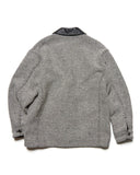 SOPHNET. 25A/W LEATHER COLLAR COVERALL / Kvadrat Sisu [ SPNT-252006 ]