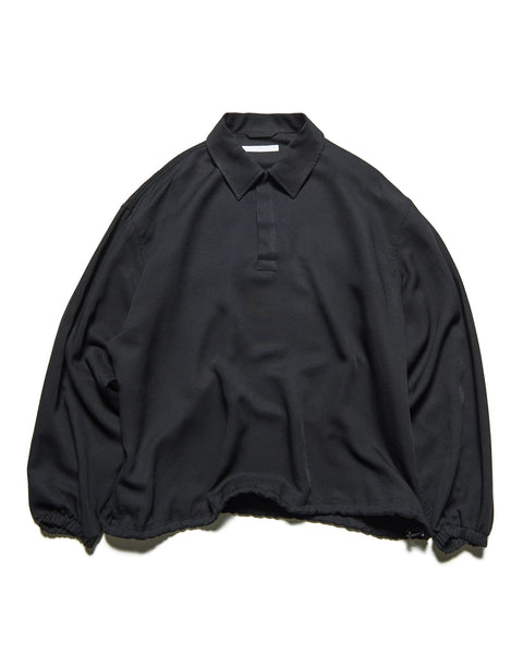 SOPHNET. 26S/S LINEN MESH L/S POLO [ SPNT-260021 ] – cotwohk