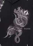 WILDSIDE YOHJI YAMAMOTO x Ryu Ga Gotoku Studio All-over Print Short Sleeve Shirt