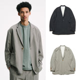 SOPHNET. 25A/W WASHER WOOL RELAX-FIT BLAZER [ SPNT-252025 ]
