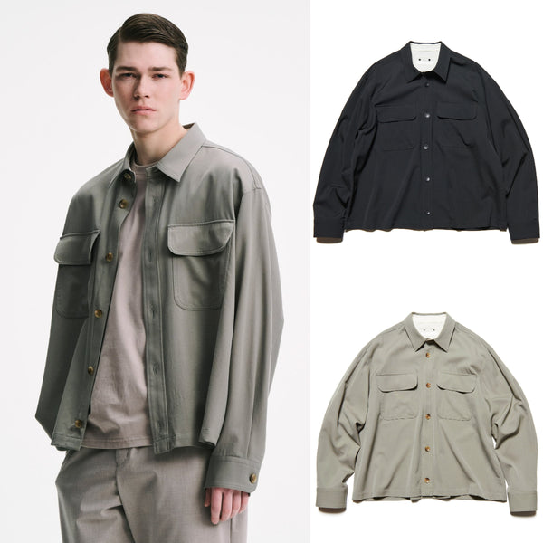SOPHNET. 25A/W WASHER WOOL CPO SHIRT [ SPNT-252027 ] cotwo