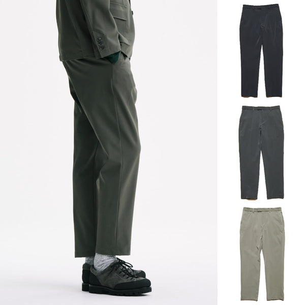 SOPHNET. 25A/W 4WAY STRETCH SHIRRING SLIM-FIT SLACKS [ SPNT-252040 ] cotwo