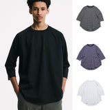 SOPHNET. 25A/W SUPIMA COTTON RAGLAN 3/4 WIDE TEE [ SPNT-252053 ]