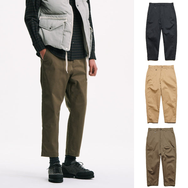 SOPHNET. 25A/W COTTON STRETCH TWILL TAPERED CROPPED PANTS [ SPNT-252059 ] cotwo