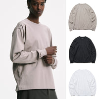 SOPHNET. 25A/W LUSTER COTTON ESSENTIAL L/S TEE [ SPNT-252066 ]