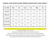 SOPHNET. 26S/S STRETCH DENIM TAPERED CROPPED PANTS [ SPNT-260061 ]