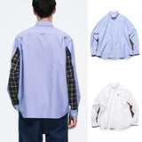 SOPHNET. 26A/W CHECK PANELED B.D SHIRT [ SPNT-262007 ] cotwo