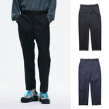 SOPHNET. 26A/W WOOL GABARDINE SLIM-FIT SHIRRING SLACKS [ SPNT-262024 ] cotwo