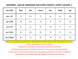 [ Pre-order ] SOPHNET. 26A/W DAMAGED MILITARY PANTS [ SPNT-262049 ]