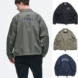 SOPHNET. 26A/W STRETCH TWILL COACH JACKET [ SPNT-262053 ] cotwo