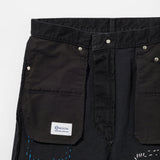 KUON Sashiko Mended Denim Trousers