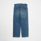 KUON Sashiko Mended Denim Trousers
