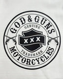 GOD SELECTION XXX x roarguns CIRCLE LOGO LAYERED T-SHIRT