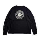 GOD SELECTION XXX x roarguns CIRCLE LOGO LAYERED T-SHIRT