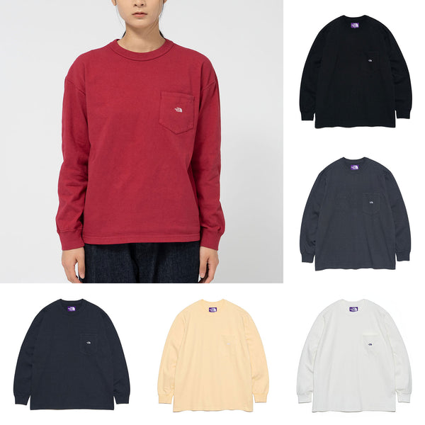 THE NORTH FACE PURPLE LABEL 7oz Long Sleeve Pocket Tee [ N25SI101 ] cotwo