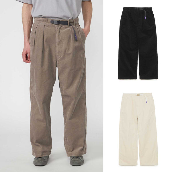 THE NORTH FACE PURPLE LABEL Corduroy Wide Straight Field Pants [ N25FC099 ] cotwo