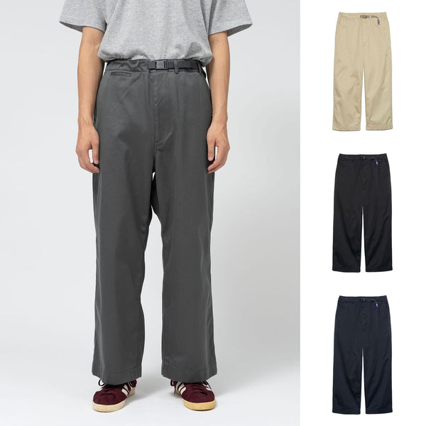 THE NORTH FACE PURPLE LABEL Chino Wide Straight Field Pants [ N25SC093 ] cotwo