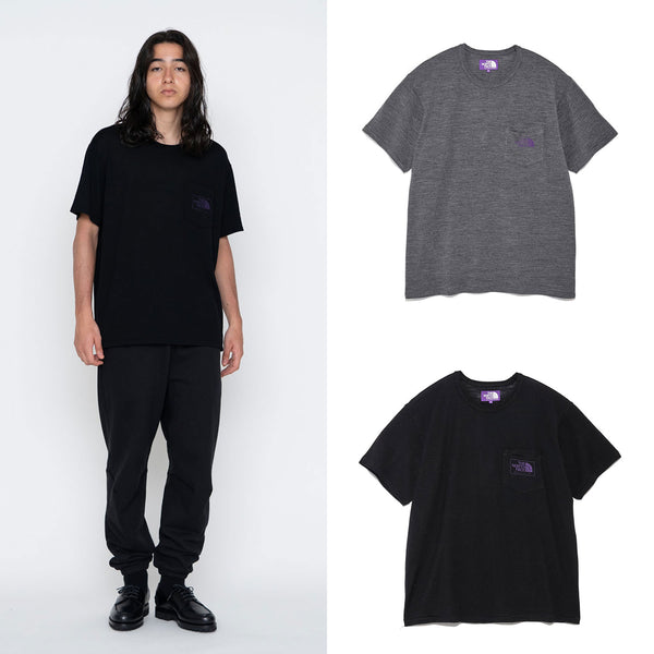 THE NORTH FACE PURPLE LABEL Merino Field Tee [ NT3353N ] cotwo