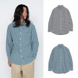 THE NORTH FACE PURPLE LABEL Regular Collar Gingham Field Shirt [ NT3433N ] cotwo