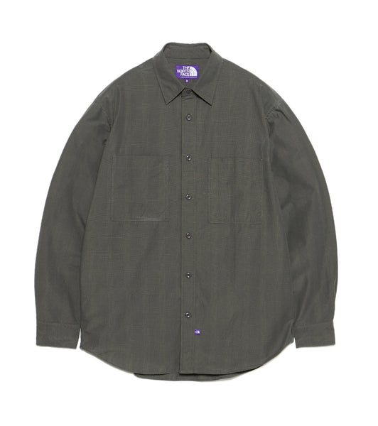 THE NORTH FACE PURPLE LABEL Double Pocket Plaid Field Work Shirt