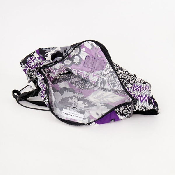 安い購入 THE Bag Wrap Field Printed Flower LABEL PURPLE FACE NORTH iPhoneアクセサリー