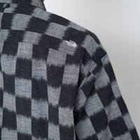 THE NORTH FACE PURPLE LABEL Open Collar Checkerboard Field S/S Shirt [ NT3418N ]