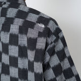 THE NORTH FACE PURPLE LABEL Open Collar Checkerboard Field S/S Shirt [ NT3418N ]