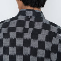 THE NORTH FACE PURPLE LABEL Open Collar Checkerboard Field S/S Shirt [ NT3418N ]