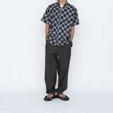 THE NORTH FACE PURPLE LABEL Open Collar Checkerboard Field S/S Shirt [ NT3418N ]