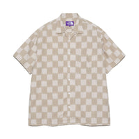 THE NORTH FACE PURPLE LABEL Open Collar Checkerboard Field S/S Shirt [ NT3418N ] cotwo