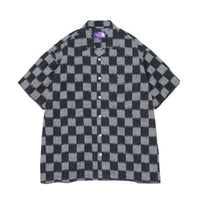 THE NORTH FACE PURPLE LABEL Open Collar Checkerboard Field S/S Shirt [ NT3418N ] cotwo