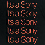 THE PARKING GINZA x Sony ANNIVERSARY PROJECT IT’S A SONY TEE