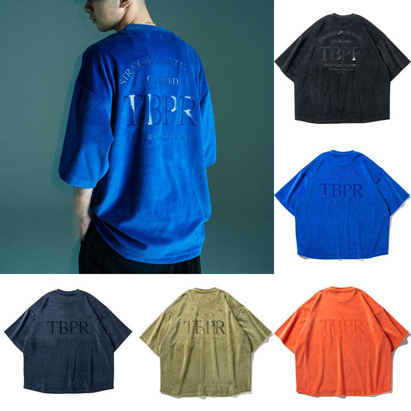 TIGHTBOOTH PRODUCTION 23A/W STRAIGHT UP VELOUR T-SHIRT [ FW23-T02 ] cotwo