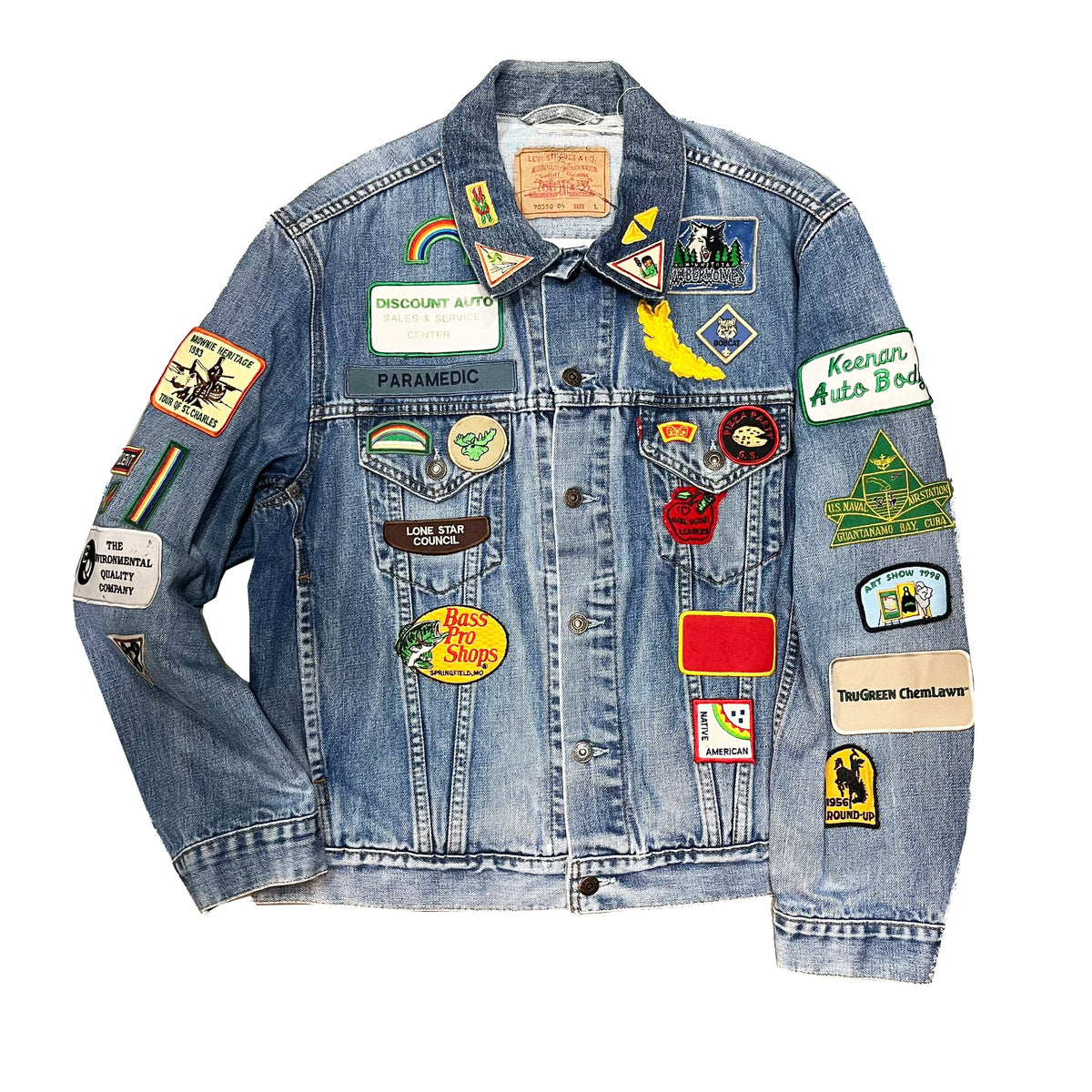 TOGA AOYAMA LIMITED ONE-OFF DENIM JACKET ( REMAKE 9 ) – cotwohk