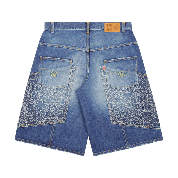 Takashi Murakami kaikai kiki Denim Bermuda Short Pants – cotwohk