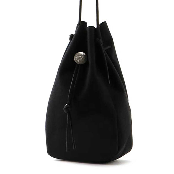 Yohji Yamamoto S`YTE CONCHO DRAWSTRING SHOULDER BAG