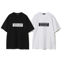 UNDERCOVER BASIC WE MADE NOISE NOT CLOTHES TEE [ UC2C8803-2 ] [ Ladies ] cotwo