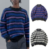 uniform experiment 24A/W BRUSHED BORDER SWEATER [ UE-242048 ]