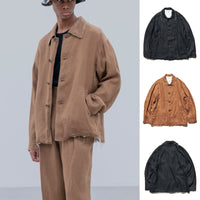 uniform experiment 25A/W BRUSHED LINEN CUT-OFF JACKET [ UE-252003 ] cotwo