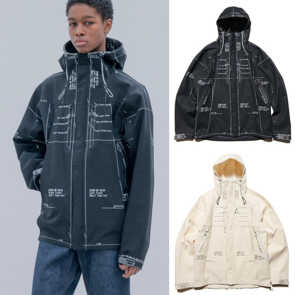 uniform experiment 25A/W MAP-OUT 3LAYER MOUNTAIN PARKA [ UE-252010 ]