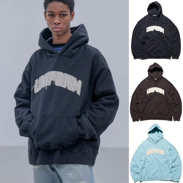 uniform experiment 25A/W CUT-OUT LOGO SWEAT HOODIE [ UE-252017 ] cotwo