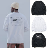 uniform experiment 25A/W IN-PROCESS PRINT L/S TEE [UE-252022 ] cotwo