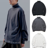 uniform experiment 25A/W WAFFLE HIGHNECK TOP [ UE-252024 ]
