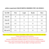 uniform experiment 25A/W WAFFLE HIGHNECK TOP [ UE-252024 ]